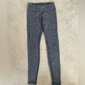 Full Length Lululemon Grey Leggings size 4